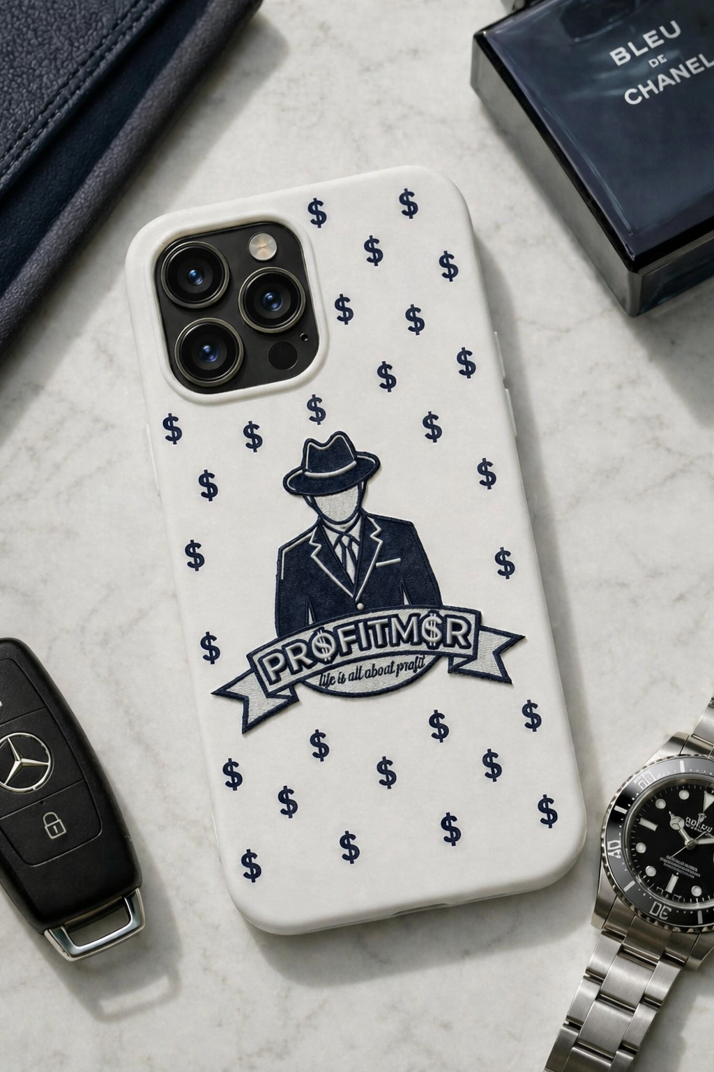 ProfitMCR Navy Phone Case