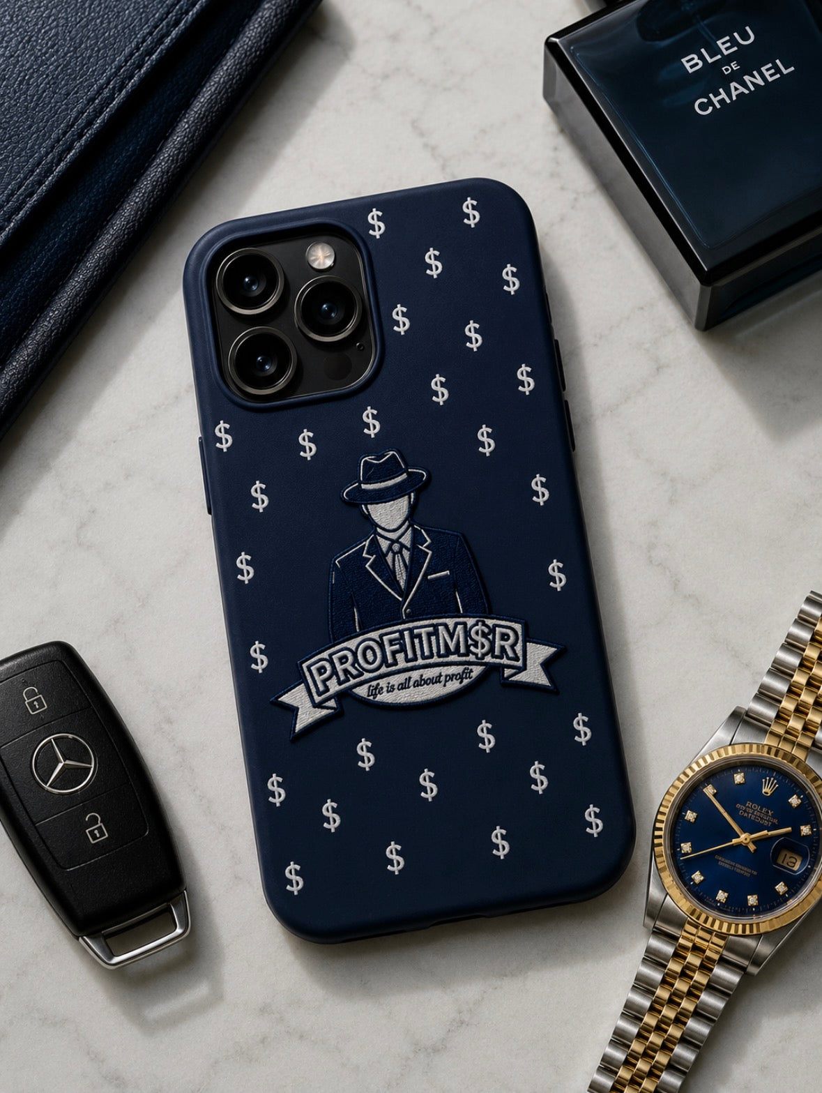 ProfitMCR Navy Phone Case