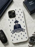 ProfitMCR White & Navy  Phone Case